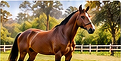 Cavalo em leilão (imagem ilustrativa)